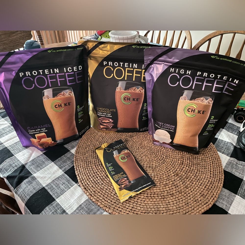 Chike iced coffee protein powder